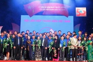 Trung ương Hội LHTN Việt Nam tuyên dương, trao Giải thưởng 15 tháng 10 năm 2011.