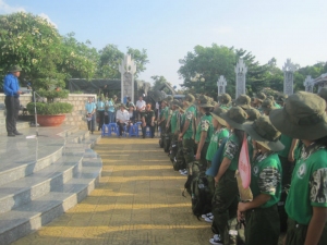 Lễ xuất quân chương trình “Học kỳ trong quân đội”, khóa IV - năm 2015