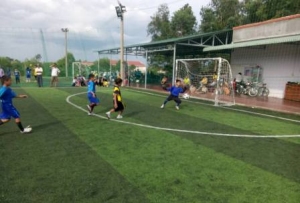 Huyện Sông Hinh: tổ chức giải bóng đá nhi đồng U10