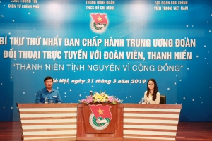 Đồng chí Lê Quốc Phong - Ủy viên dự khuyết BCH Trung ương Đảng, Bí thư thứ nhất BCH Trung ương Đoàn, Chủ tịch Trung ương Hội Liên hiệp thanh niên Việt Nam sẽ đối thoại trực tuyến với đoàn viên, thanh niên trong và ngoài nước.