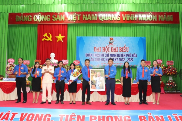 Đại hội đại biểu Đoàn TNCS Hồ Chí Minh huyện Phú Hòa lần thứ XIV, nhiệm kỳ 2022-2027
