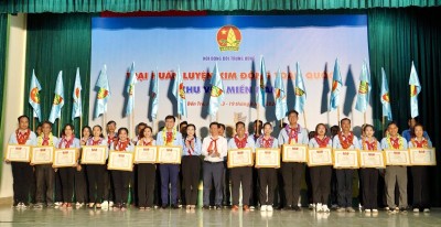Hội đồng Đội tỉnh Phú Yên được tuyên dương tại Trại Huấn luyện Kim Đồng toàn quốc năm 2024 khu vực Miền Nam