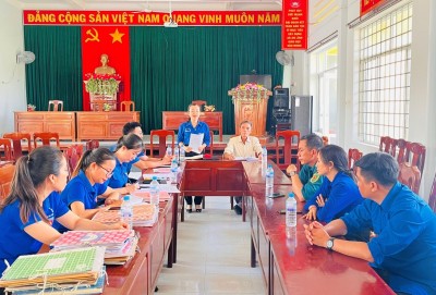 Huyện Đoàn Tuy An: Tiến hành kiểm tra, giám sát công tác Đoàn và phong trào thanh thiếu nhi 06 tháng đầu năm 2024.