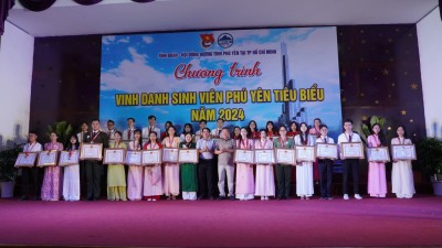 Vinh danh 455 Sinh viên Phú Yên tiêu biểu năm 2024