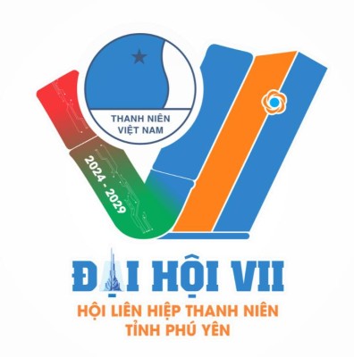 LOGO ĐẠI HỘI HỘI LHTN VIỆT NAM TỈNH PHÚ YÊN  LẦN THỨ VII, NHIỆM KỲ 2024 - 2029