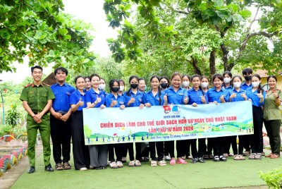 Tuổi trẻ Phú Yên đồng loạt ra quân “Ngày chủ nhật xanh’ lần thứ IV năm 2024