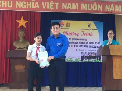 Tuy An: Phát động phong trào “Thiếu nhi Việt Nam thi đua làm theo 5 điều Bác Hồ dạy” giai đoạn 2023– 2027