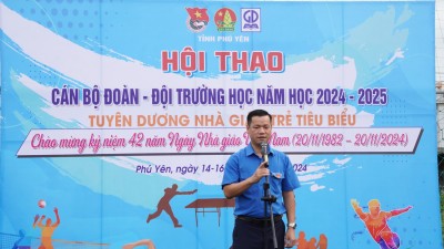 Khai mạc Hội thao Cán bộ Đoàn - Đội trường học năm học 2024 - 2025 