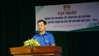 Phú Yên: Thúc đẩy nhóm trẻ em nòng cốt tham gia các mô hình thúc đẩy quyền tham gia của trẻ em 