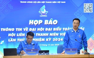 Thanh niên Việt Nam Yêu nước – Khát vọng – Đoàn kết –Tiên phong – Sáng tạo - Tự tin bước vào kỷ nguyên mới