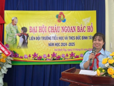 ĐẠI HỘI CHÁU NGOAN BÁC HỒ ĐIỂM CẤP LIÊN ĐỘI NĂM HỌC 2024 - 2025