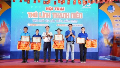 Bế mạc Hội trại Thủ lĩnh Thanh niên Phú Yên lần thứ II năm 2025, với chủ đề “Sắc màu hội tụ”