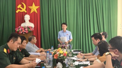 Quang cảnh họp bàn thống nhất triển khai Chương trình “Học kỳ trong Quân đội” khóa XI - năm 2025.