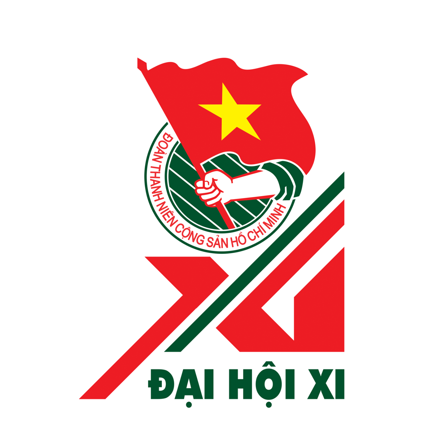 Biểu trưng (logo) Đại hội Đoàn toàn quốc lần thứ XI.