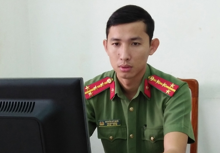 Đại úy Nguyễn Kỳ Nhuệ.