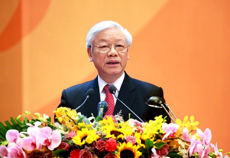 Tổng Bí thư Nguyễn Phú Trọng. ( Ảnh: Báo Quân đội Nhân dân)