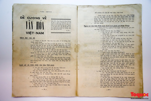 Đề cương về văn hóa năm 1943 như một ngọn đuốc, nền tảng để soi đường cho cả dân tộc chúng ta đi lên (ảnh Nam Nguyễn)