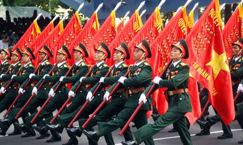 Cán bộ, chiến sĩ Quân đội Nhân dân Việt Nam luôn kiên định chủ nghĩa Mác - Lênin,  tư tưởng Hồ Chí Minh, tuyệt đối trung thành với Đảng, Tổ quốc và Nhân dân. (Ảnh minh họa. Nguồn: tuyengiao.vn)