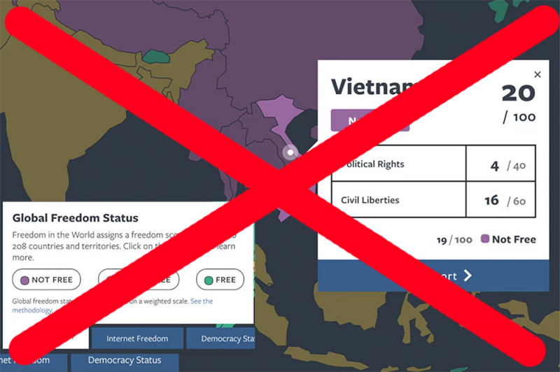 Mỗi dịp đầu năm, tổ chức Freedom House lại có những nhận xét, đánh giá thiếu khách quan, xuyên tạc về các vấn đề liên quan đến tình hình nhân quyền tại Việt Nam.